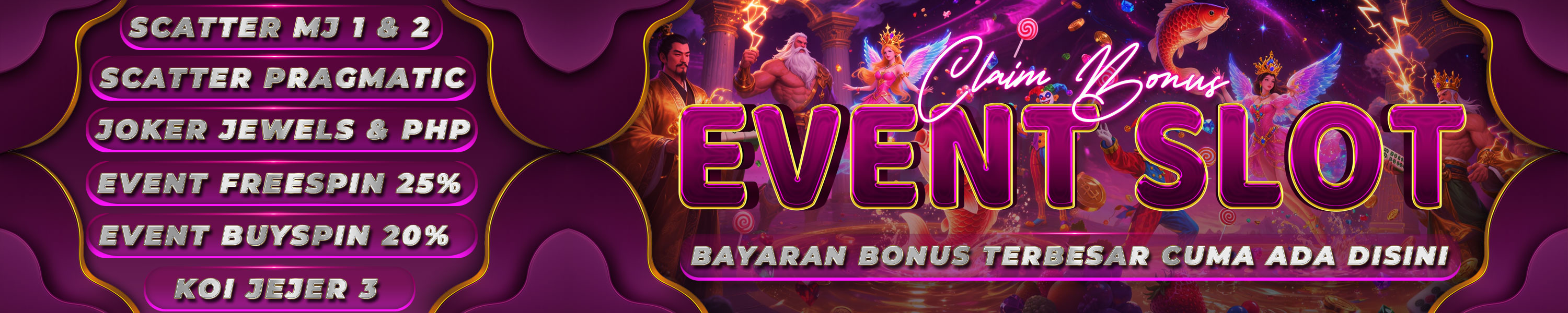 Bonus Event Slot Pusat4D